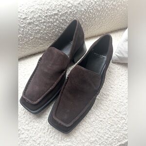 Vegabond suede brown loafers